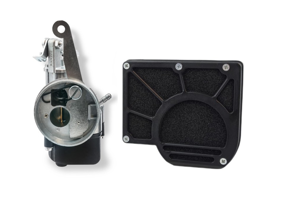 CARBURATORE + Airbox Pinasco SI-BRAVO-BOXER 16-16