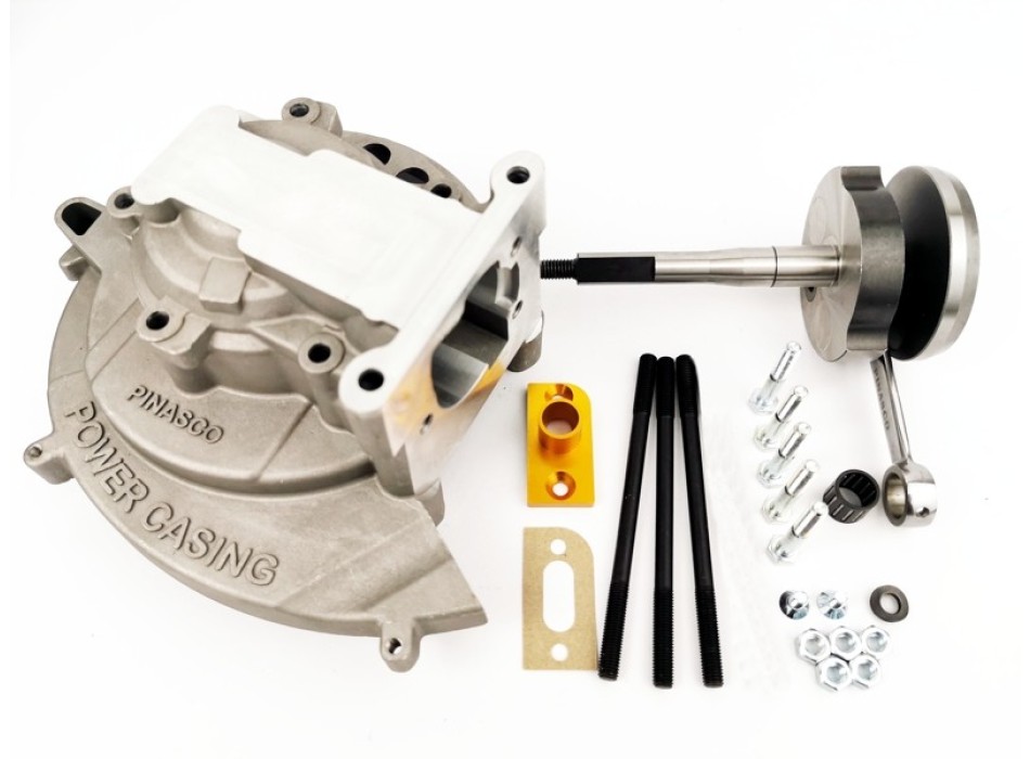 Carter Motore Master 46x46 Con Albero Spinotto 12mm