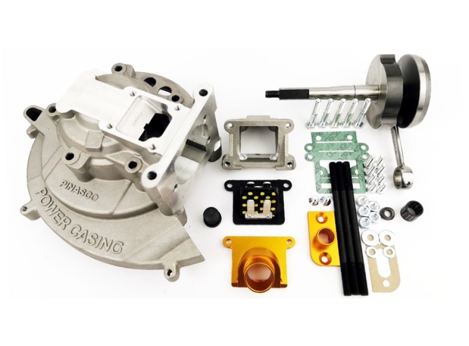 Carter Motore Slave 46x43 Con Albero Spinotto 12mm