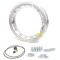 Cerchio Tuv 2.10 X 10 Tubeless Scomponibile Alluminio