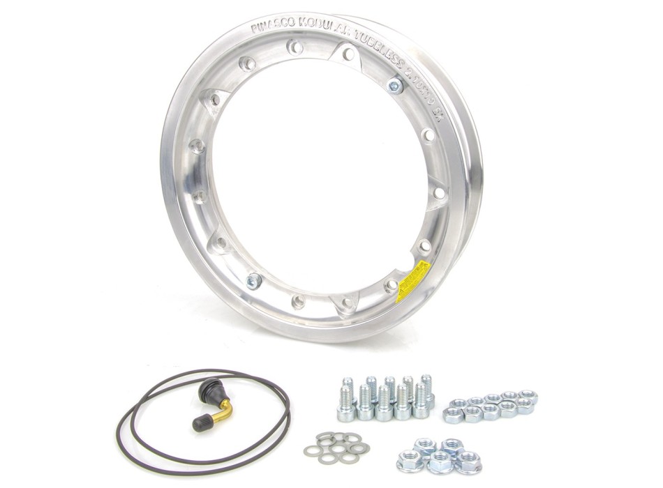 Cerchio Tuv 2.10 X 10 Tubeless Scomponibile Alluminio