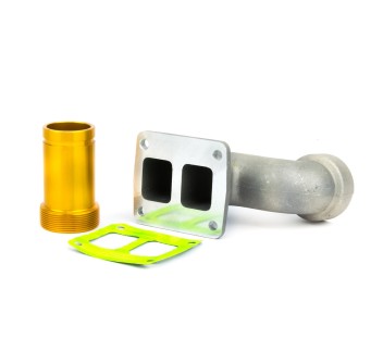 Collettore Aspirazione C/Raccordo Carter Doppia Valvola Diam. 30mm