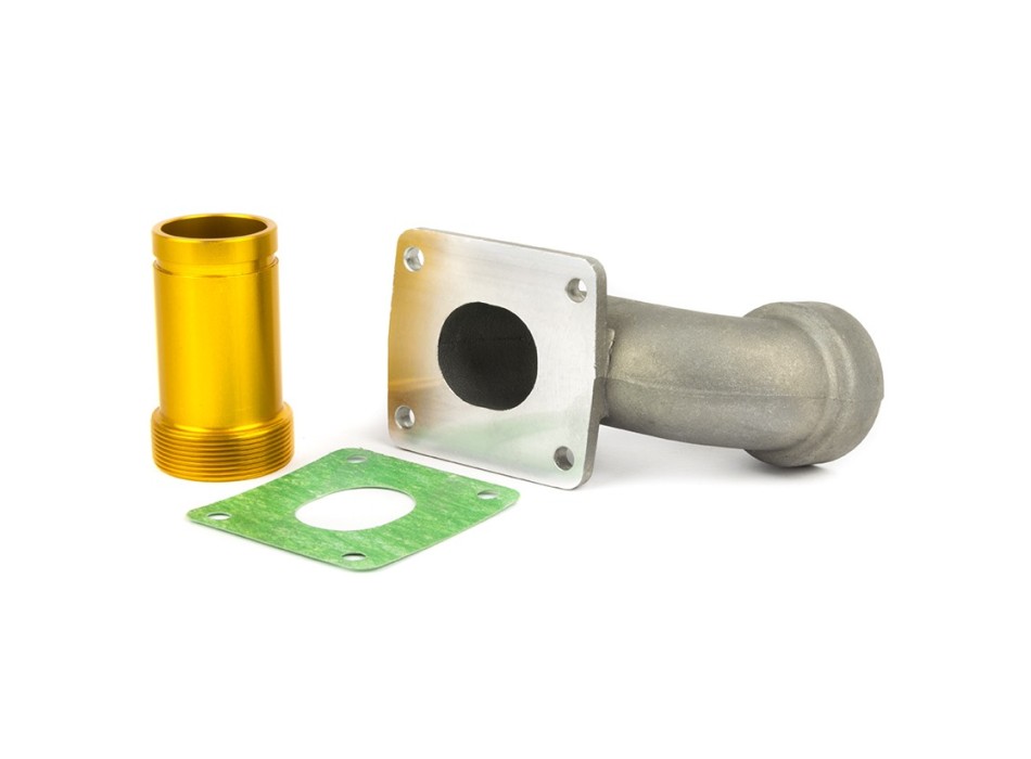 Collettore Aspirazione con Raccordo per Carter Lamellare Diam. 30mm