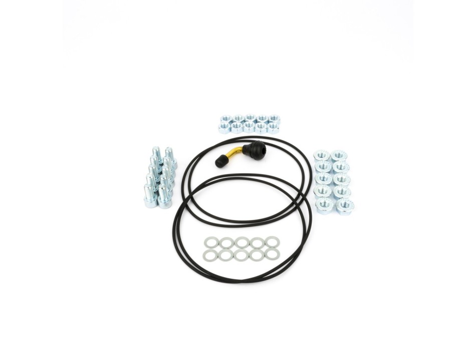 Kit Completo Ricambi Cerchio (OR+Valvola+Viteria)