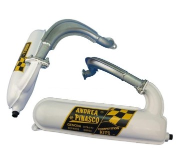 Marmitta Bianca Per Vespa 50 Special