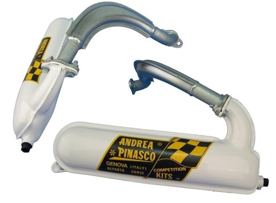 Marmitta Bianca Per Vespa 50 Special