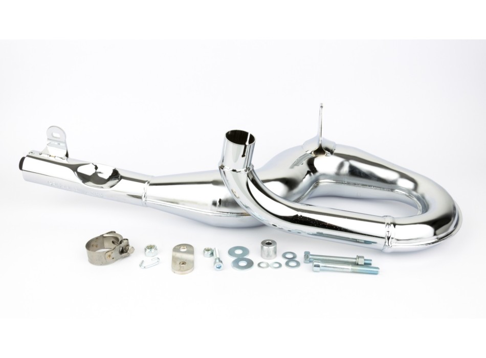 Marmitta Cromata per Vespa PX125-150