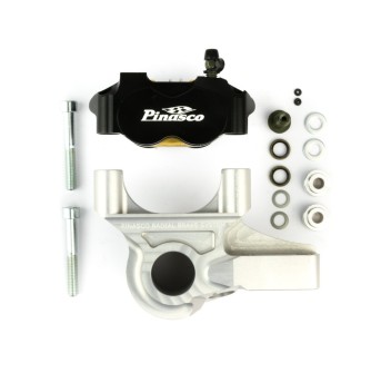 Pinza Freno Radiale Con 4 Pistoncini Completa Di Supporto